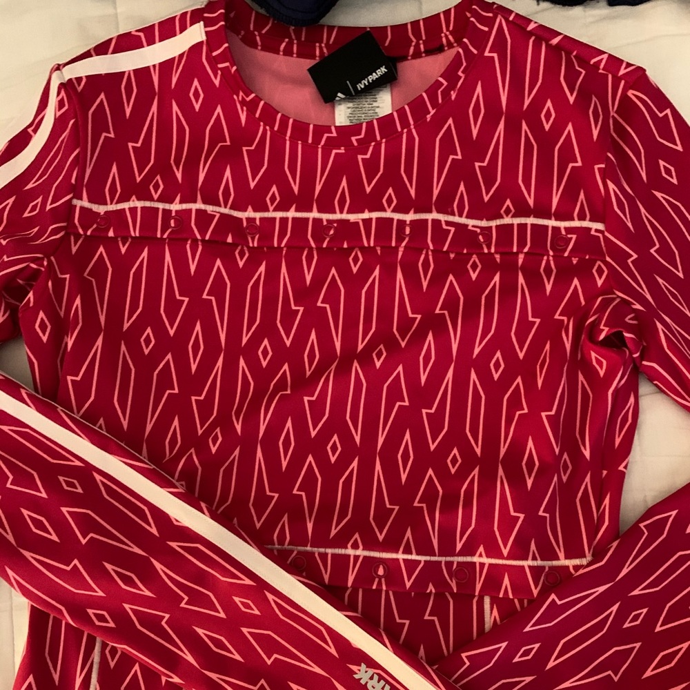 Ivy Park Pink Monogram top